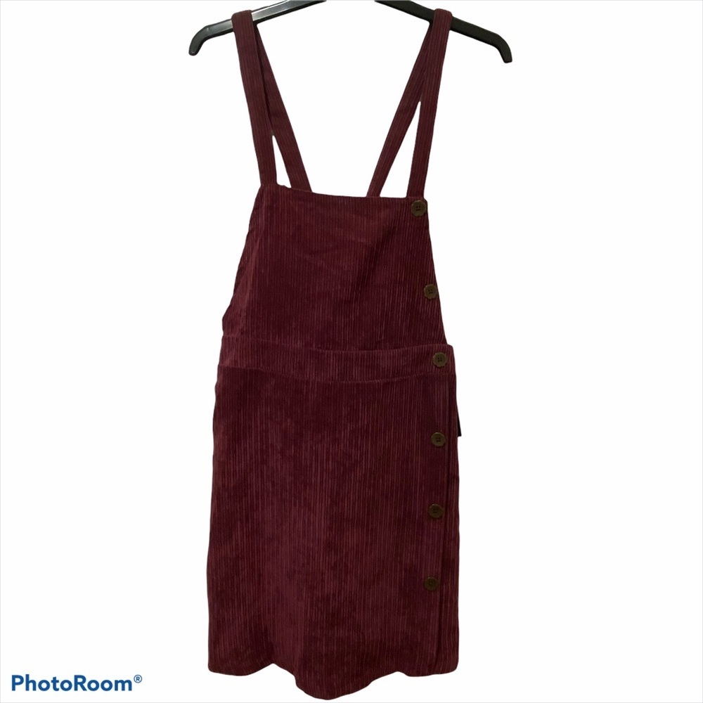 Art Class Burgundy Corduroy Jumper NWT